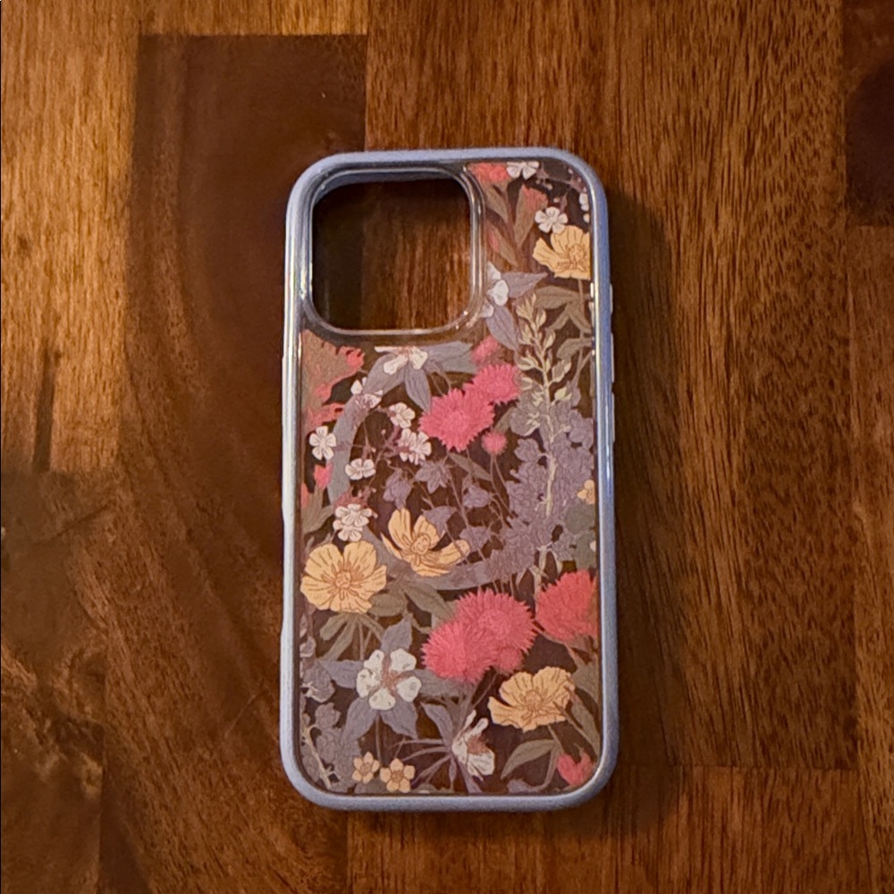 Otterbox Floral Pattern iPhone 16 pro Case - Multicolor